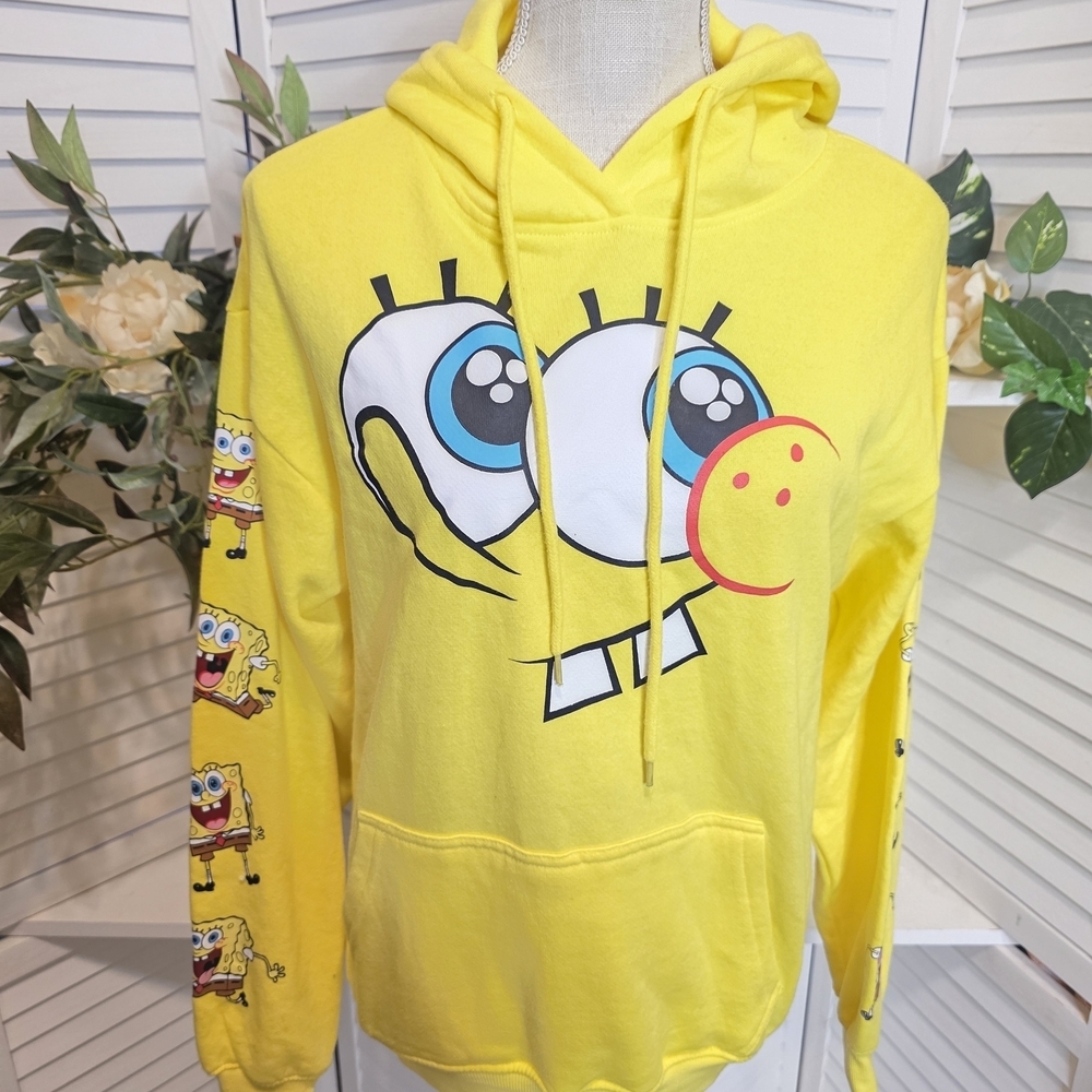 Nickelodeon Yellow Hoodie Small